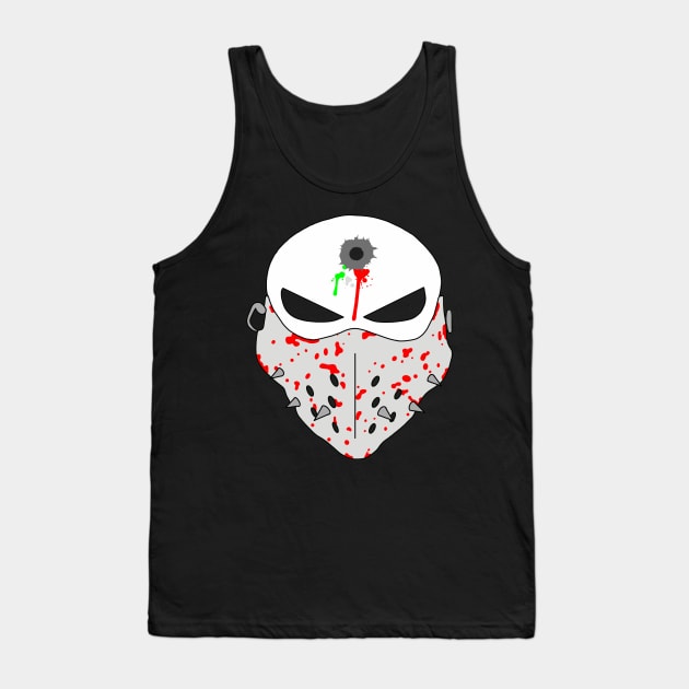 Salami Corvus Mask Tank Top by theREALtmo